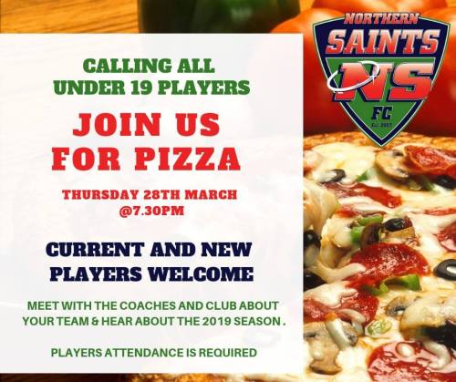 Calling all under 19's players!
