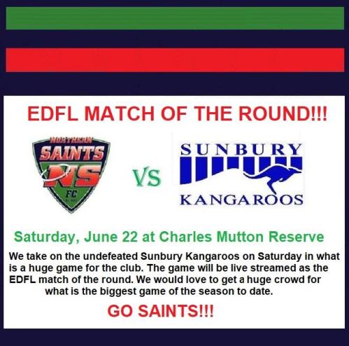 Northern v Sunbury - EDFL match of the round!