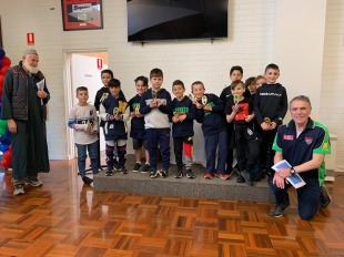 Under 9's presentation day
