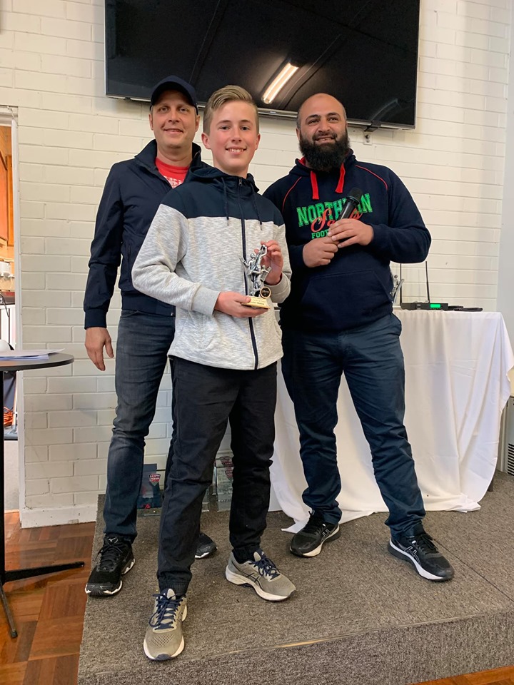 Under 13's presentation day