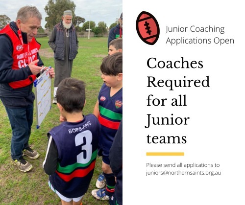 2020 Junior Coaches Wanted!!