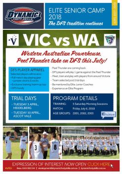 Dynamic Footy Skills Trial Days!