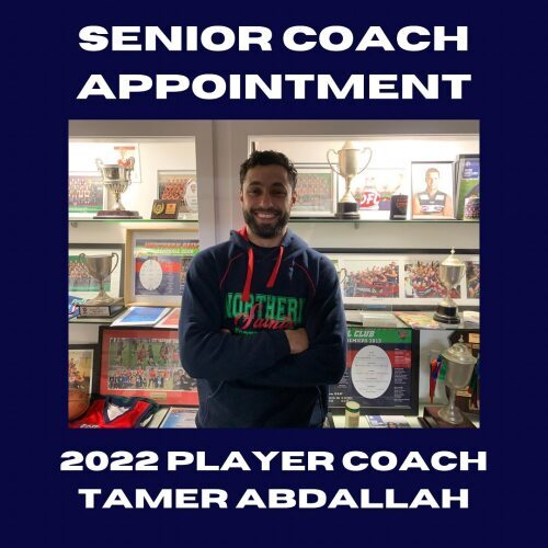 Tamer Abdallah - new senior coach!