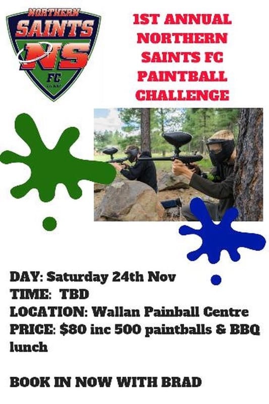 Northern Saints Paintball Day!