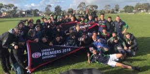 Under 13's premiers!